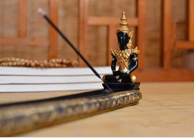 Buddha Resin Stick Incense Burner-Your Soul Place