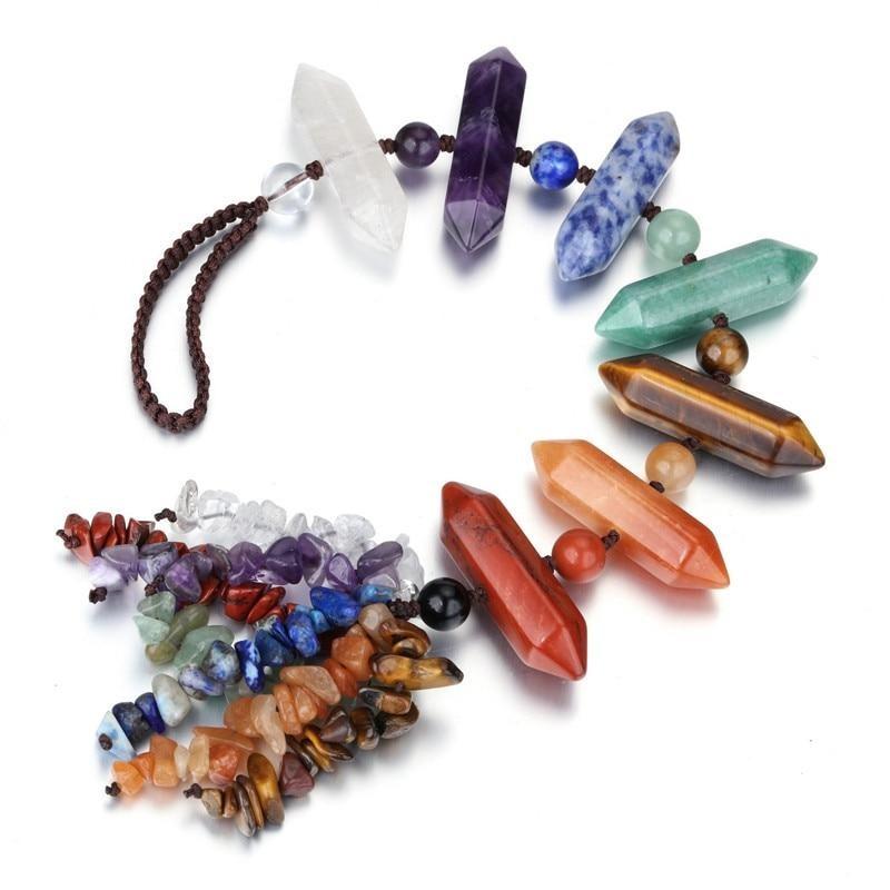 7 Chakra Tumbled Gemstone Ornament-Your Soul Place
