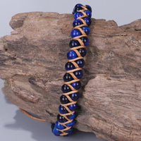 Thumbnail for Blue Tigers Eye Courage Bracelet-Your Soul Place