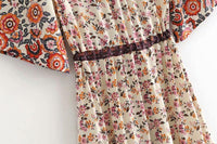 Thumbnail for Floral Boho Maxi Dress-Your Soul Place