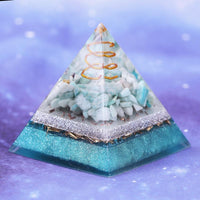 Thumbnail for Cleansing Amazonite Orgonite Pyramid-Your Soul Place
