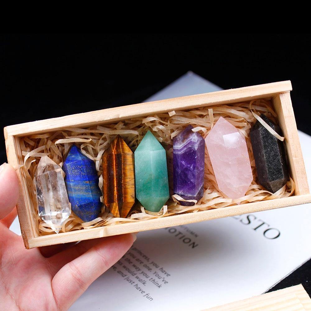 7 Chakra Healing Crystal Points-Your Soul Place