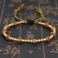 Thumbnail for Tibetan Six True Words Mantra Beads Bracelet-Your Soul Place