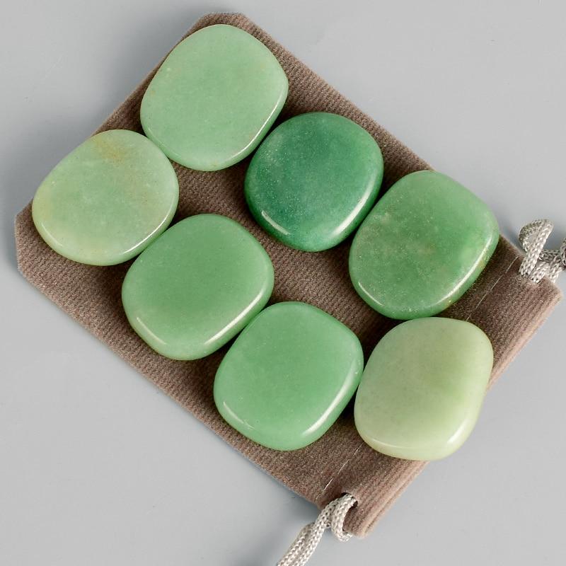 Healing Green Aventurine Palm Stones-Your Soul Place