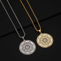 Thumbnail for Flower of Life Om Pendant Necklace-Your Soul Place