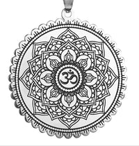 Thumbnail for Flower of Life Om Pendant Necklace - Your Soul Place