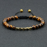 Thumbnail for Copper X Tiger Eye Beads Braided Bracelet-Your Soul Place