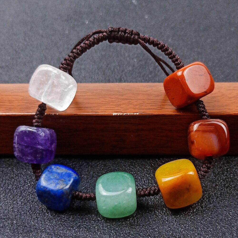 7 Body Chakras Healing Bracelet + Triple Protection Bracelet Energy stone,  a powerful healing bracelet, a