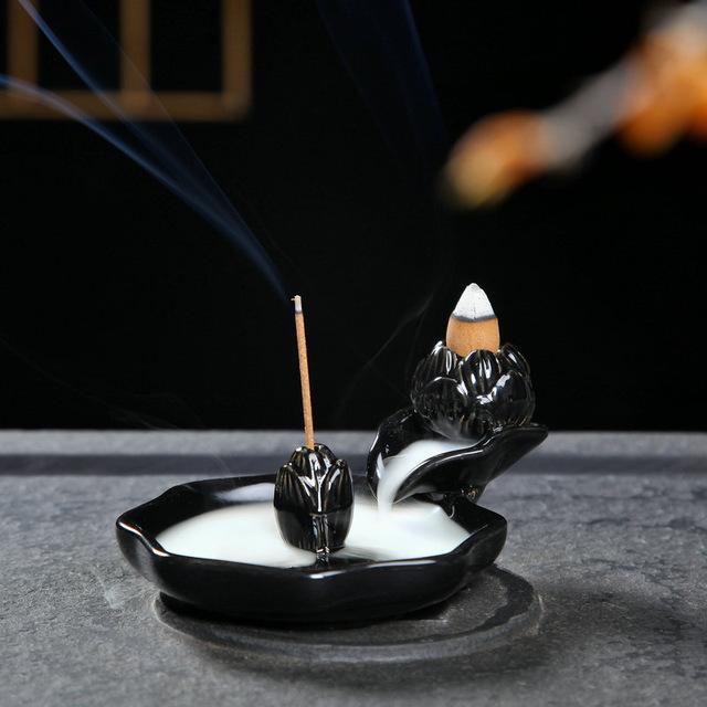 Lotus Backflow Incense Burner-Your Soul Place