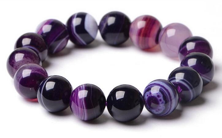 Purple Agate Power Bracelet-Your Soul Place
