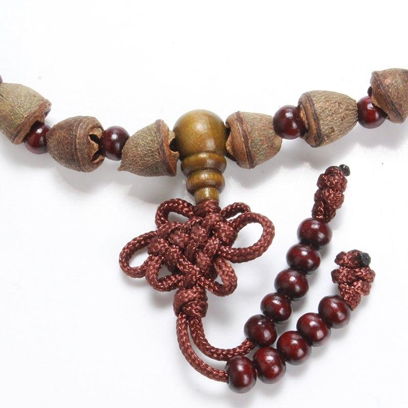 108 Nepal Bodhi Seed Handmade Mala Beads Bracelet
