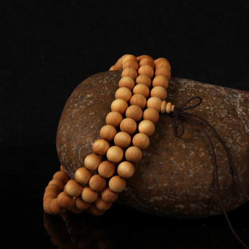 108 Tibetan Wenge Wood Prayer Beads Mala Bracelet-Your Soul Place