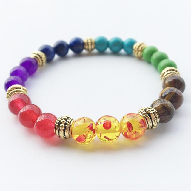 Chakra Healing Natural Stone Bracelet-Your Soul Place