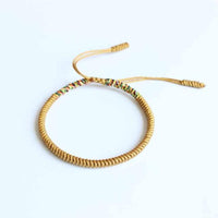 Thumbnail for Tibetan Buddhist Handmade Lucky Knots Rope Bracelet - Balance