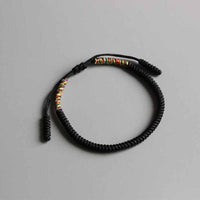 Thumbnail for Tibetan Buddhist Handmade Lucky Knots Rope Bracelet - Confidence-Your Soul Place