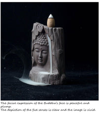 Thumbnail for Buddha Statue Backflow Incense Burner-Your Soul Place