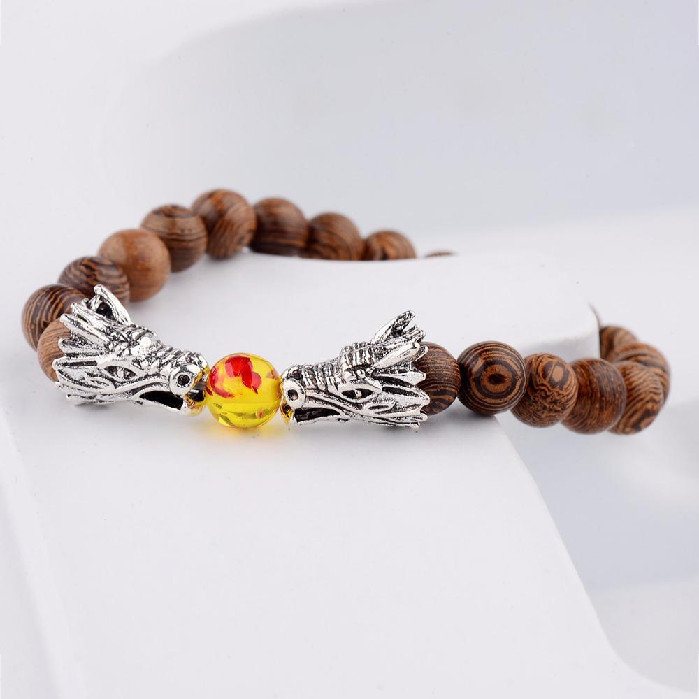 Dragon Wood Beads Bracelet-Your Soul Place