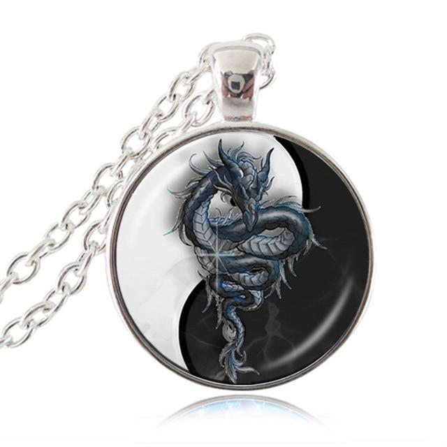 Dragon X Yin Yang Necklace-Your Soul Place