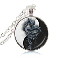 Thumbnail for Dragon X Yin Yang Necklace-Your Soul Place