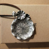 Thumbnail for Lotus Leaf Pendant Necklace-Your Soul Place