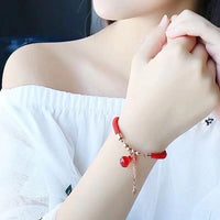 Thumbnail for Lucky Red Money Bag Bracelet-Your Soul Place