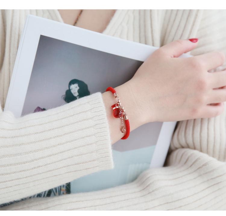 Lucky Red Money Bag Bracelet-Your Soul Place