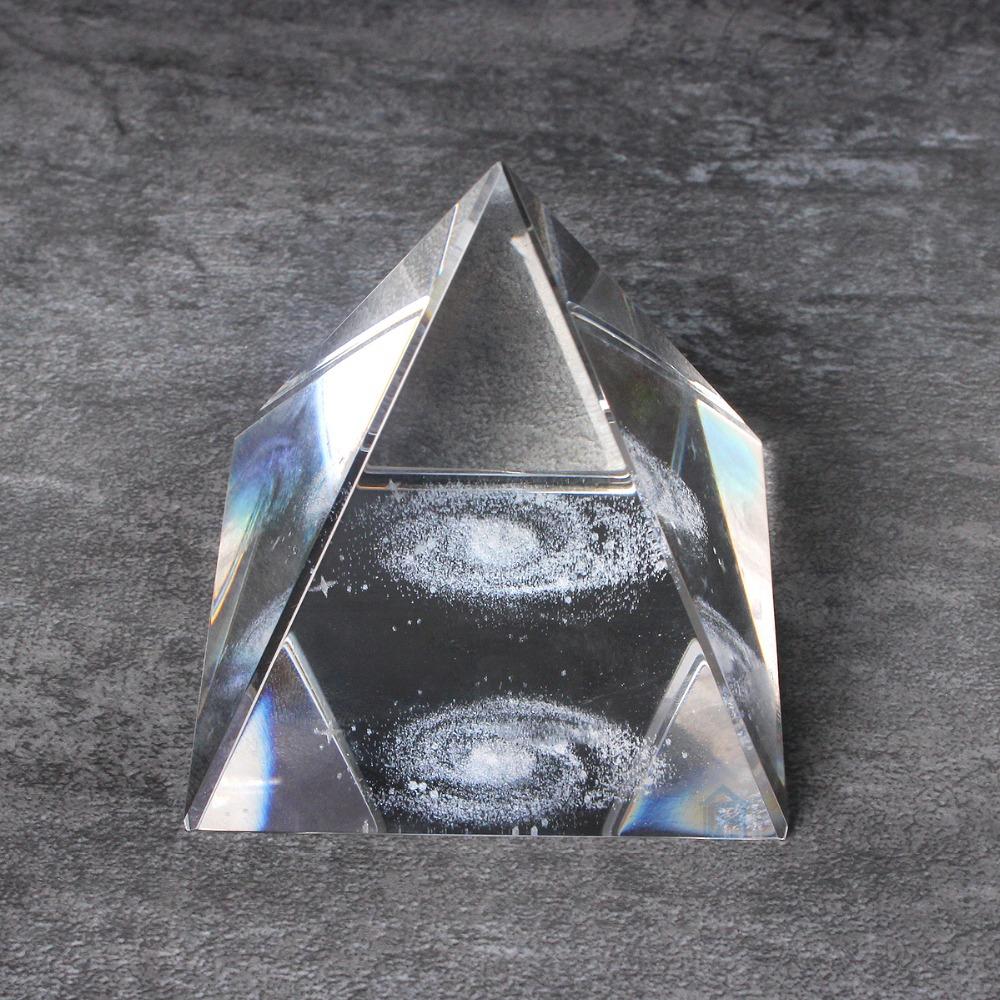Healing and Protection Crystal Galaxy Pyramid-Your Soul Place