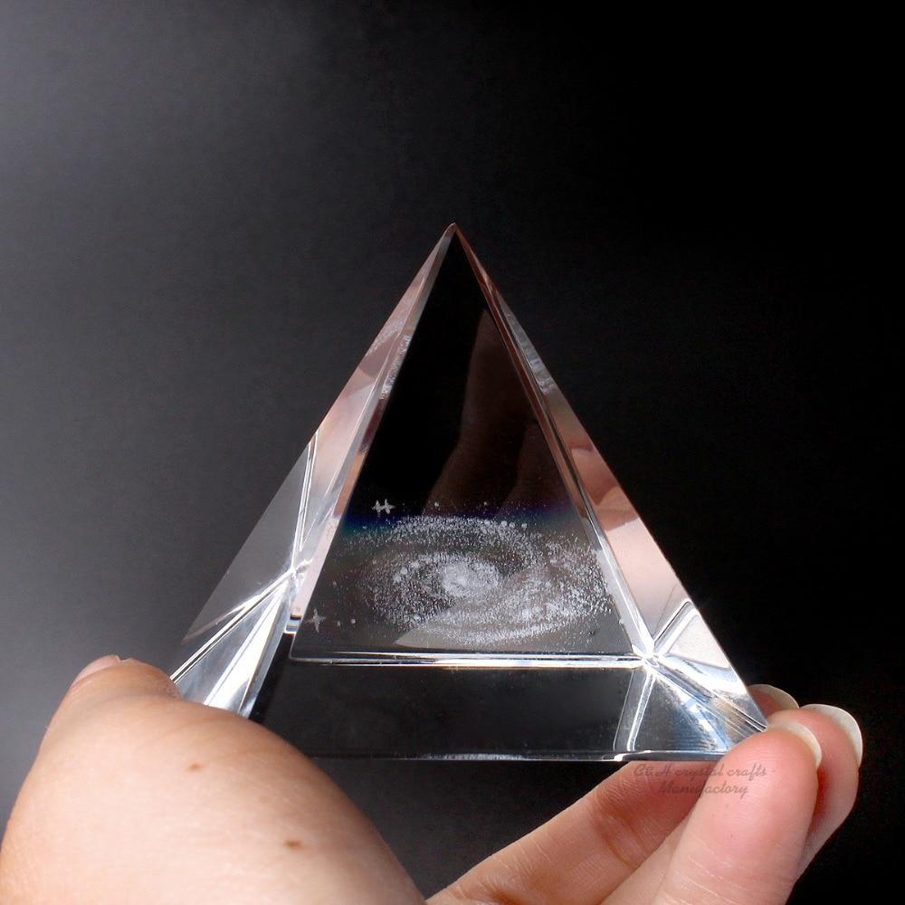 Healing and Protection Crystal Galaxy Pyramid-Your Soul Place