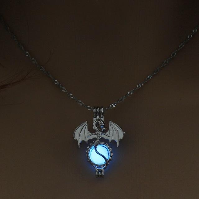 Luminous Dragon Spirit Pendant Necklace-Your Soul Place