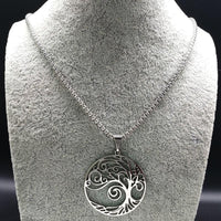 Thumbnail for Stainless Steel Tree of Life Pendant Necklace-Your Soul Place