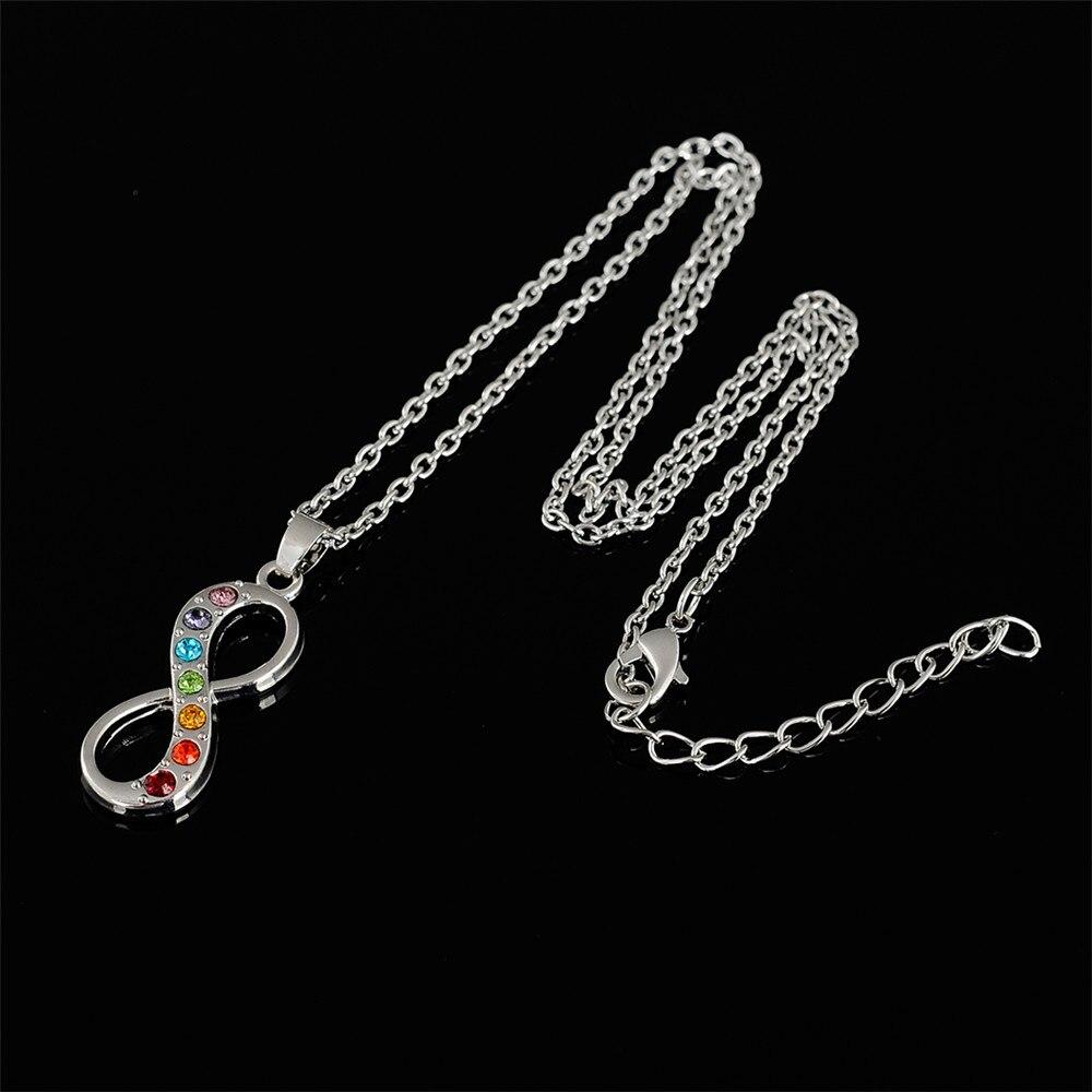 Silver Infinity Chakra Pendant Necklace-Your Soul Place
