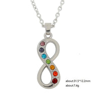 Thumbnail for Silver Infinity Chakra Pendant Necklace-Your Soul Place
