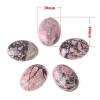 Thumbnail for Cabochon Rhodonite Balancing Gemstone-Your Soul Place
