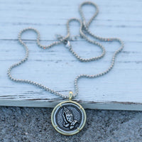 Thumbnail for Prayer Warrior Necklace-Your Soul Place