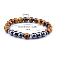Thumbnail for Natural Tiger's Eye Magnet Beads Bracelet-Your Soul Place