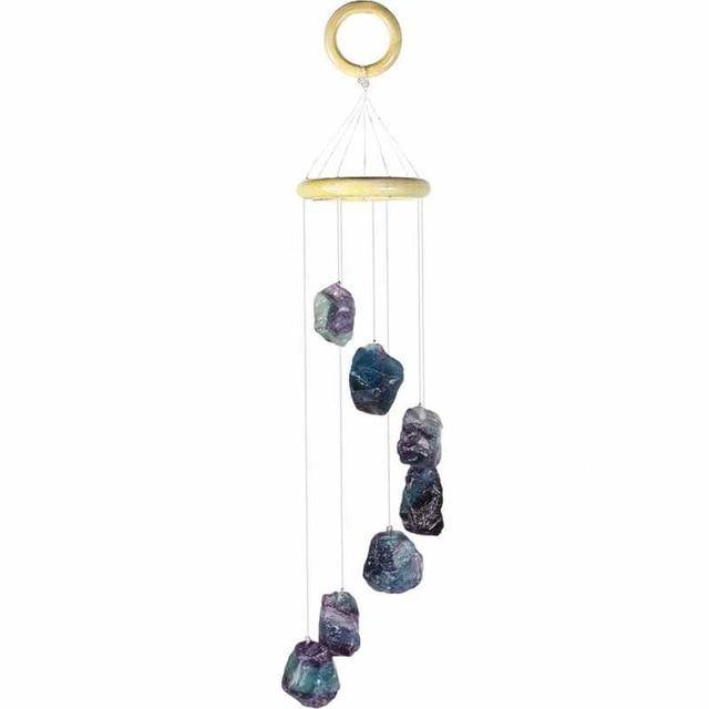 Purifying and Healing Raw Crystal Wind Chime-Your Soul Place