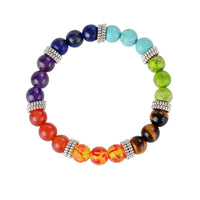 Thumbnail for Chakra Natural Stone Beads Bracelet