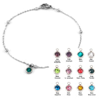 Thumbnail for Lucky Birthstone Cable Chain Bracelet-Your Soul Place
