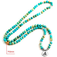 Thumbnail for Healing Natural Turquoise Mala Beads-Your Soul Place