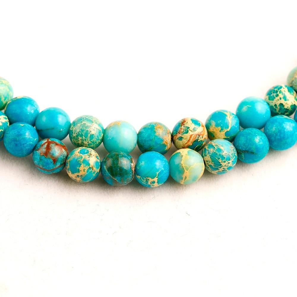 Healing Natural Turquoise Mala Beads-Your Soul Place