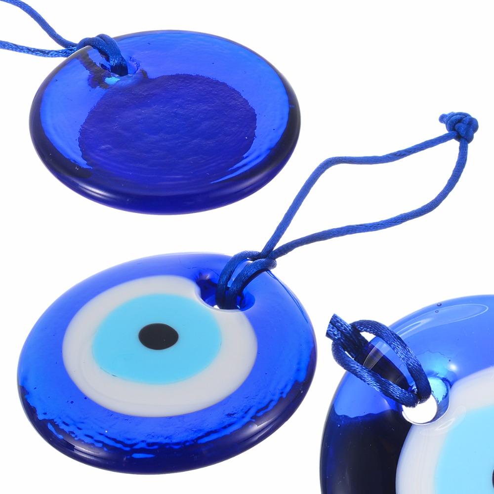Lucky Blue Glass Evil Eye Protection Amulet-Your Soul Place
