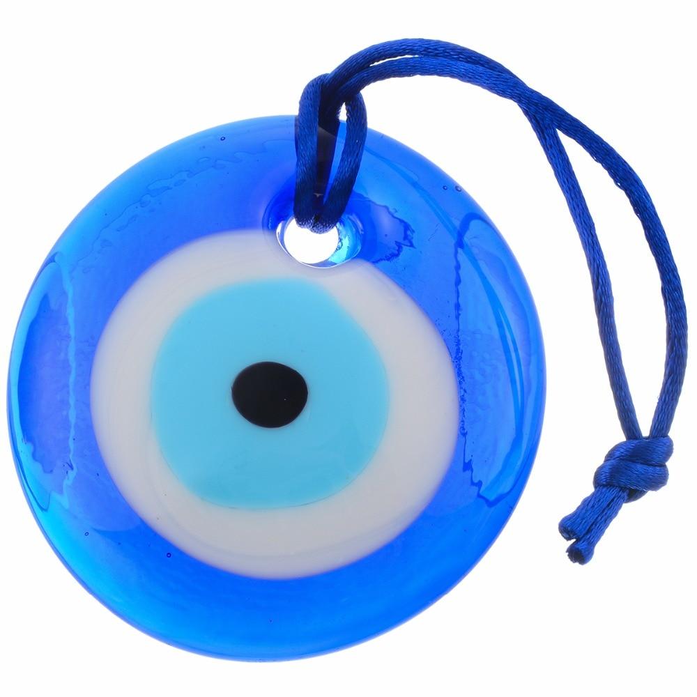 Lucky Blue Glass Evil Eye Protection Amulet-Your Soul Place