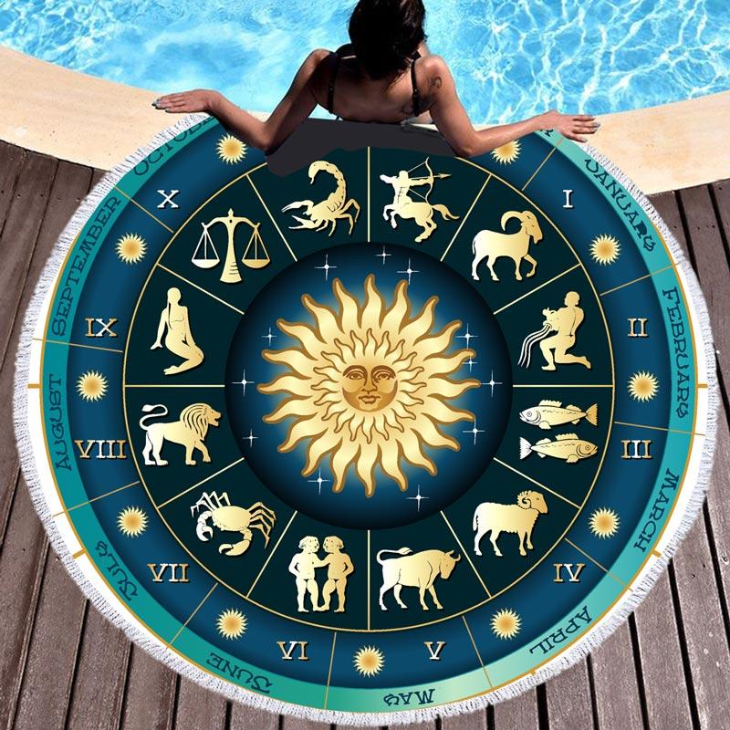 Mystical Astrology Printed Blanket-Your Soul Place