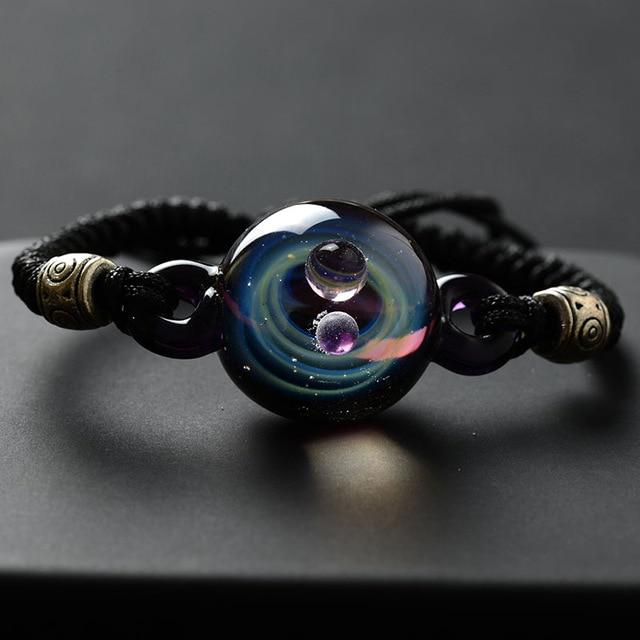The Universe Spirit Crystal Ball Rope Bracelet-Your Soul Place