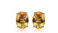 Thumbnail for Sterling Silver Natural Citrine Stud Earrings-Your Soul Place