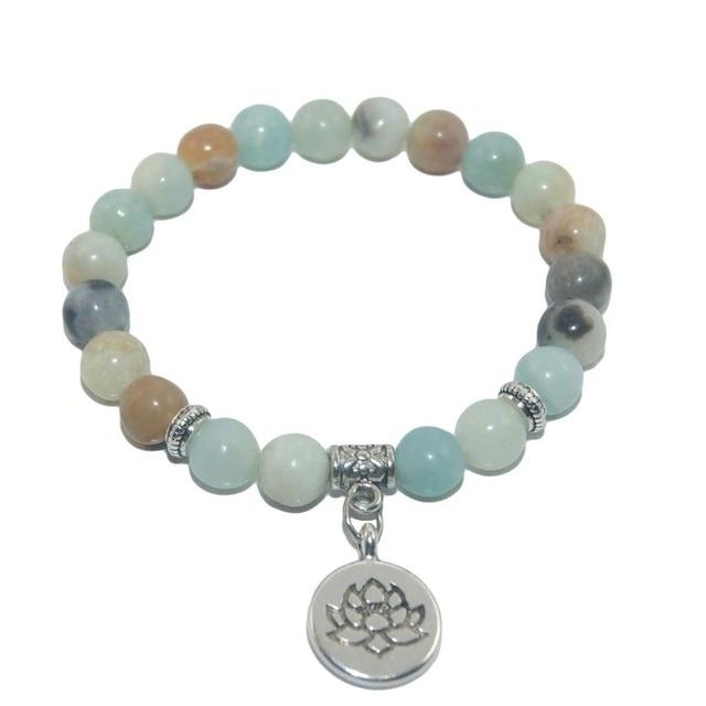 Lotus Amazonite Bracelet-Your Soul Place
