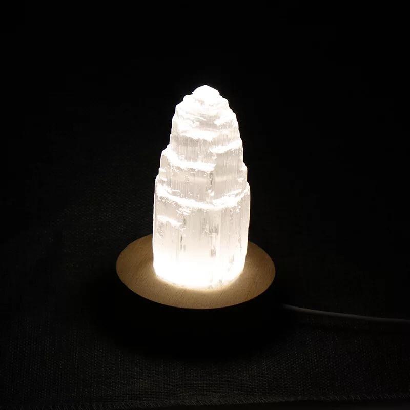 The Light and Harmony Selenite Lamp-Your Soul Place