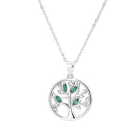 Thumbnail for Peridot Tree Of Life Necklace