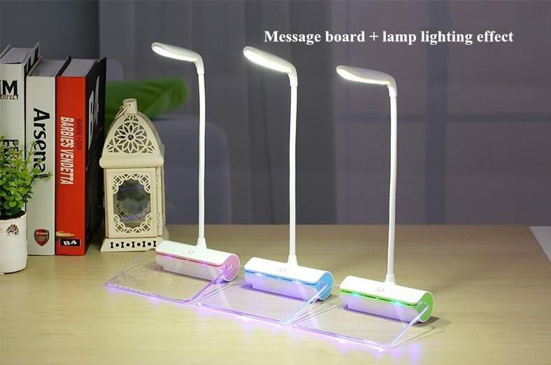 Rechargeable LED Glowing Message Board Touch Switch Dimmable Lamp-Your Soul Place