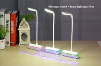 Thumbnail for Rechargeable LED Glowing Message Board Touch Switch Dimmable Lamp-Your Soul Place